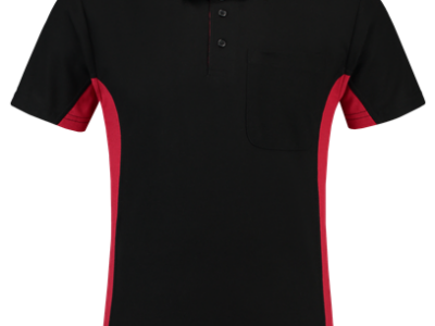 Tricorp 202002 BlackRed Poloshirt S