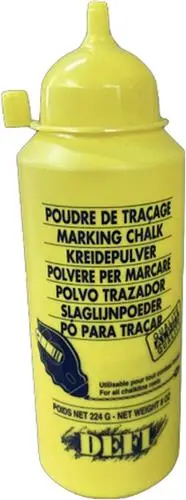 Defi Slaglijnpoeder geel 224gr.