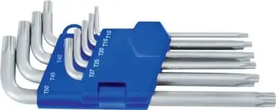 Heytec HP 5081348-9 Torx stifttsleutelset, 9-dlg