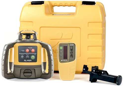 Topcon Laser RL-H5A + Ontvanger LS-80X m.baak&statief