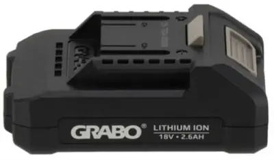 Grabo Pro Brushless Accu 18V 2.6 AH Li ion