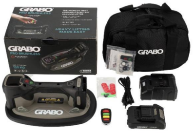 GRABO Pro Brushless in tas - complete set