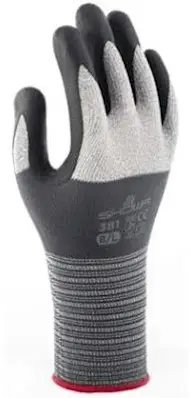 Showa Handschoen 381 zwart mt.8/L