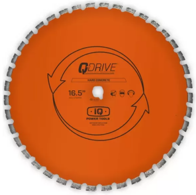 IQ - HM2 16.5'' Gesegmenteerd zaagblad 420mm oranje iqms