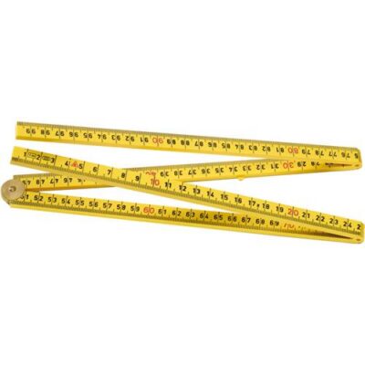 Duimstok HULTAFORS 100 cm glasfiber geel