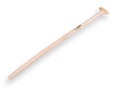 Schopsteel ATLAS 110 cm licht gebogen, met doorgestoken hilt