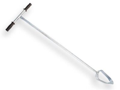 Grondboor verzinkt 10 cm, lengte 125 cm