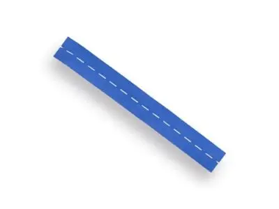 Stiek blauw 32cm tbv kniebeschermer