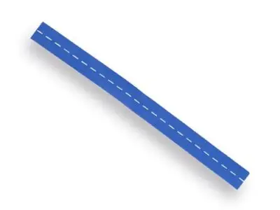 Stiek blauw 50cm tbv kniebeschermer