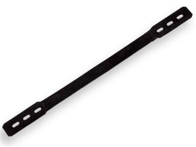 Riem rubber 41 cm, voor harmonica kniebeschermer