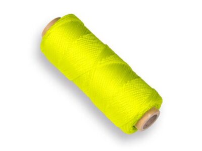 Uitzetkoord LABORA fluor geel 1,4 mm 50 meter, gevlochten ny