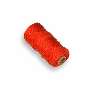 Uitzetkoord LABORA fluor oranje 1,4 mm 50 meter, gevlochten