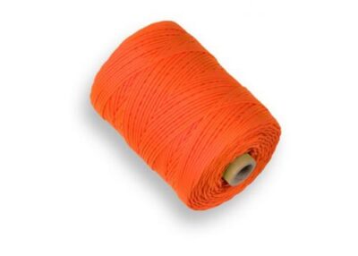 Uitzetkoord LABORA fluor oranje 1,4 mm 200 meter, gevlochten
