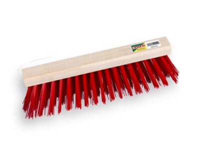 Voegbezem SOLIDE PPN rood 29 cm met 3 rijen, FSC 100%.