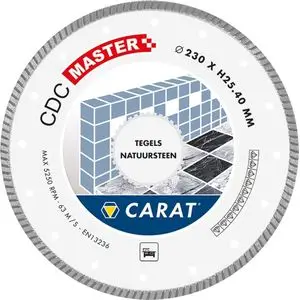 Carat zaagblad CDC Master 230x25,40