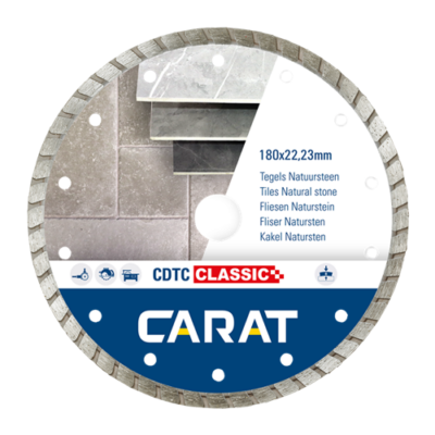 Carat Diamantzaag CDTC CLASSIC 180x22,2MM natuursteen/beton
