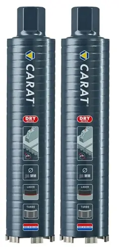 Carat Laser diamantboor Dry beton Master 62x300x5/4 UNC 2-st