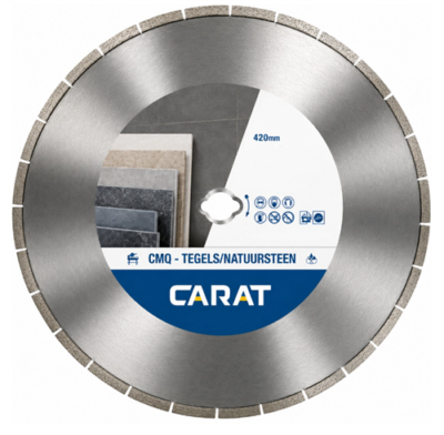 CARAT Diamantzaag droog natuursteen Ø420 x speciaal asgat