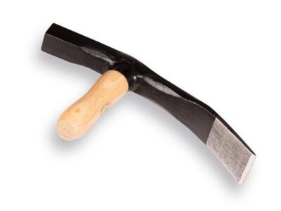 Straathamer DE WIT met houten steel, bekbreedte 50 mm