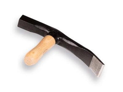Straathamer DE WIT model BRABANT kort, met houten steel, bek
