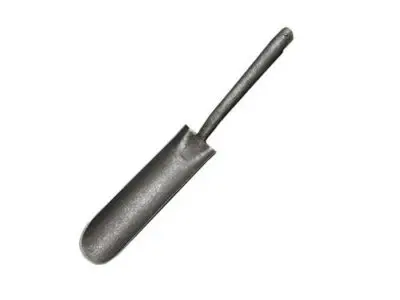 Kabelspade DE WIT, bladmaat 9 x 32 cm, zonder steel