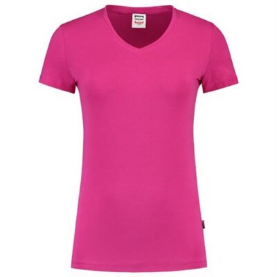 Tricorp T-shirt V Hals 101008 M. S Fuchsia
