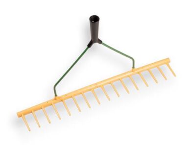 Polyhark - Hooihark JOST recht 16 tands 65 cm, zonder egalis