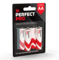 Perfect Pro AA battery set/6