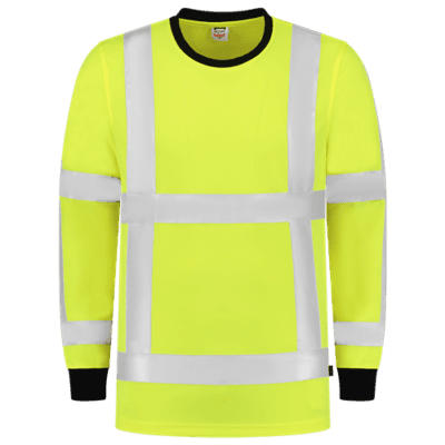 Tricorp RWS T-Shirt Lange Mouw fluor yellow 103002 S