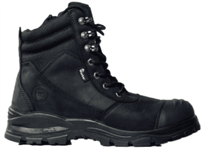 Dr. Worker Titan S3 hoog Zwart met Rits