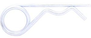 R-clip dubbel 4mm